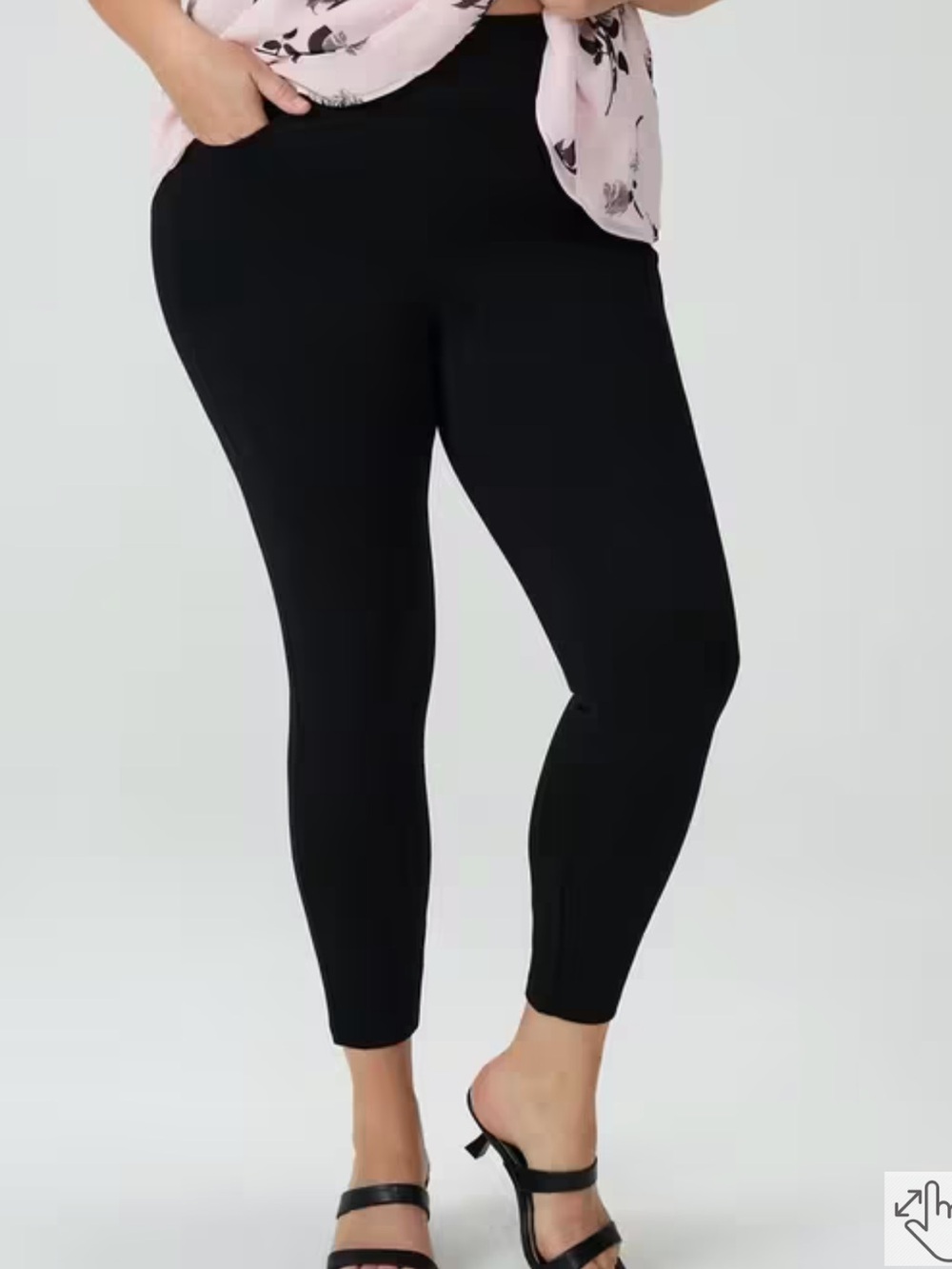 TorridBlack Women's Ponte pants size 5 R